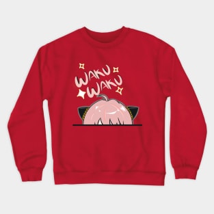 Anya Forger Waku Waku Crewneck Sweatshirt